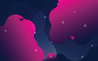 Liquid shapes and forms. blobs with gradient color. flat cartoon. isolated set of stain spot design. typography or banner. Abstract artistic design vector