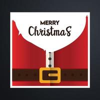 Christmas card design with elegant design and dark background vector