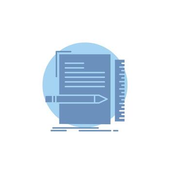 Code. coding. file. programming. script Glyph Icon. vector