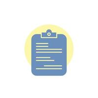 report. medical. paper. checklist. document Glyph Icon. vector