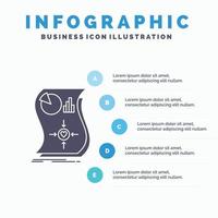 Estimation. love. relationship. response. responsive Infographics Template for Website and Presentation. GLyph Gray icon with Blue infographic style vector illustration.