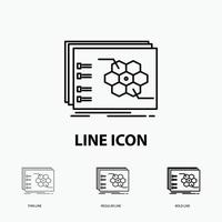 Game. strategic. strategy. tactic. tactical Icon in Thin. Regular and Bold Line Style. Vector illustration