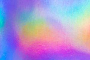 Holographic rainbow foil iridescent texture abstract hologram background photo