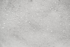 Abstract white soap foam texture background close up photo