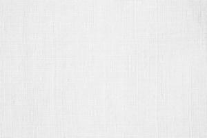 White linen canvas fabric texture background photo