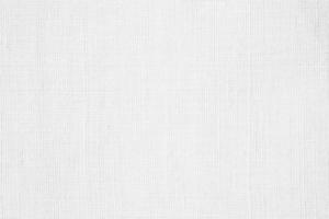 White linen canvas fabric texture background photo