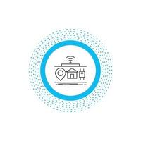 IOT. gadgets. internet. of. things Line Icon. Vector isolated illustration