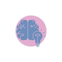 idea. business. brain. mind. bulb Glyph Icon. vector