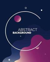 Abstract Background Cover. Flyer. Poster. Album Template Bundle - Blob Wavy Minimal Gradient. vector