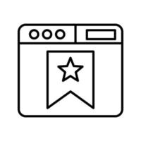 Bookmark Vector Icon