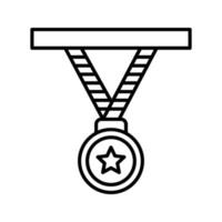 icono de vector de medalla