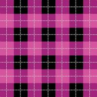 Flanel Cloth with Pink Color Design vector