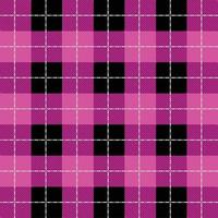 Flanel Cloth with Pink Color Design vector