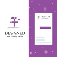 Business Logo for Build. design. develop. tool. tools. Vertical Purple Business .Visiting Card template. Creative background vector illustration