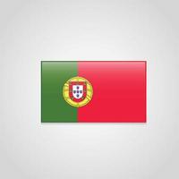 vector de bandera de portugal