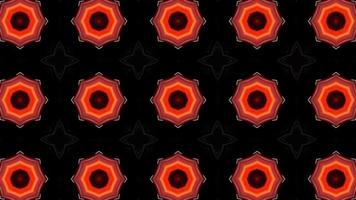 Abstract Kaleidoscope Background. Motion Graphics Pattern. 4K Fractal Animation Footage video