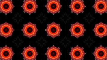 Abstract Kaleidoscope Background. Motion Graphics Pattern. 4K Fractal Animation Footage video