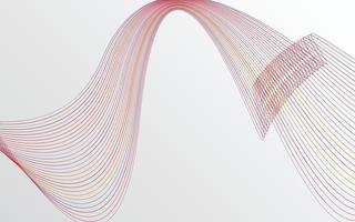 Creative line art. Vector illustration EPS 10. Design elements created using the Blend Tool