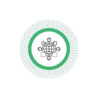 Function. instruction. logic. operation. meeting Line Icon. Vector isolated illustration