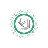 sketch. sketching. design. draw. geometry Line Icon. Vector isolated illustration
