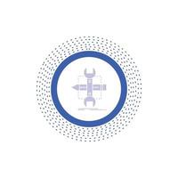 Build. design. develop. sketch. tools Glyph Icon. Vector isolated illustration