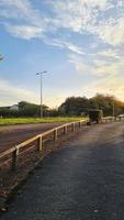 Gorgeous View of British Countryside and Landscape photo