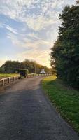 Gorgeous View of British Countryside and Landscape photo