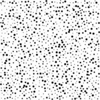 Circle seamless pattern with dotted halftone isolated on white background vector