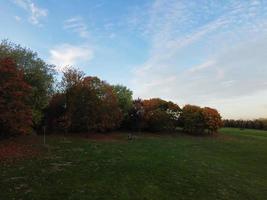 Beautiful view of Countryside Landscape of England photo