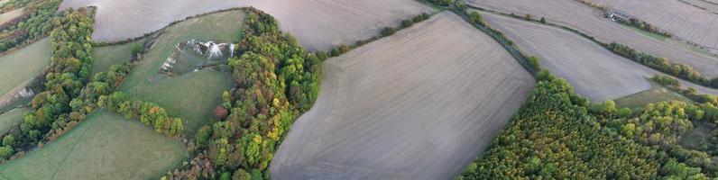 Gorgeous View of British Countryside and Landscape photo