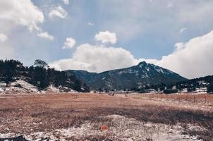 Mountains in the Autumn photo