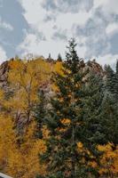 Mountains in the Autumn photo