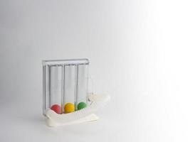 Lung testing and management equipment On a white background photo