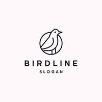 Bird logo icon design template vector illustration