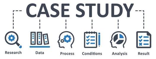 Case Study icon - vector illustration . Case, study, research, analysis, data, conditions, examination, infographic, template, presentation, concept, banner, pictogram, icon set, icons .