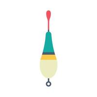 Fishing buoys. Fishing hooks and lures for anglers. vector