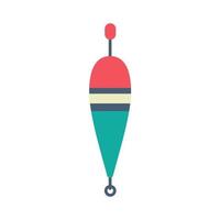 Fishing buoys. Fishing hooks and lures for anglers. vector