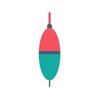 Fishing buoys. Fishing hooks and lures for anglers. vector