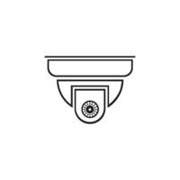 icono de cctv de cámara de seguridad,diseño vectorial de cctv de signo vector