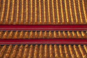 Roof of marble temple photo