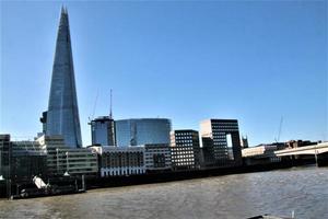 A view of the River Thames in London photo