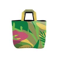 Vector illustrator of Beach bag