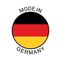 Label of Made in Germany vector