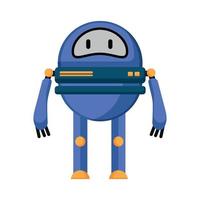 ilustrador vectorial de robot fantástico vector