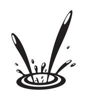 Vector illustrator of Splashes