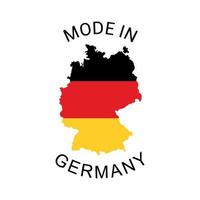 Label of Made in Germany vector