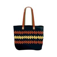 Vector illustrator of Beach bag