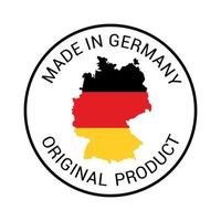 Label of Made in Germany vector