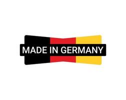 Label of Made in Germany vector