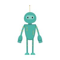 ilustrador vectorial de robot fantástico vector